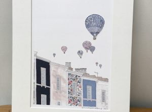 Bristol Balloons embellished print