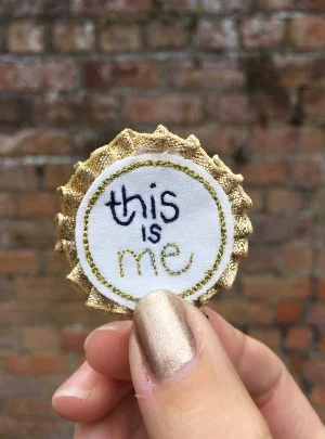 Rosette badge – this is me
