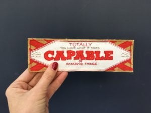 Totally capable of amazing things