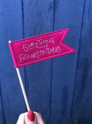 Everything is figure out able mini banner