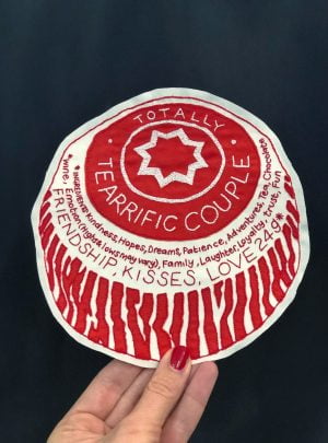 Tearrific couple teacake card