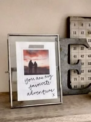 Personalised Embroidered Handwriting Scrapbook Photo