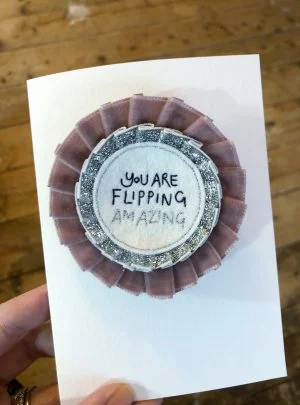 You are flipping amazing rosette