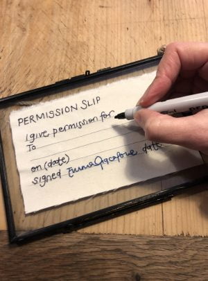 Permission slip