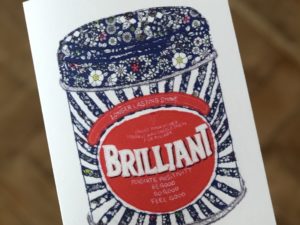 Brilliant greetings card