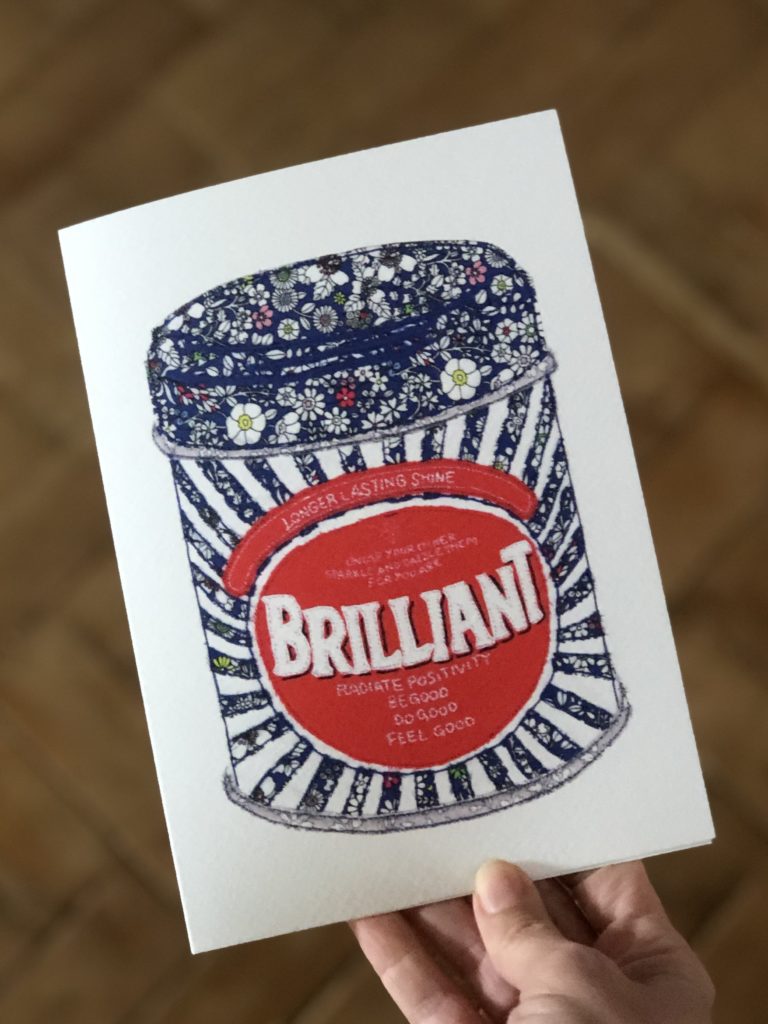Brilliant greetings card