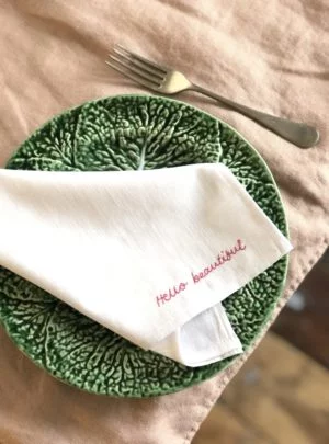 Conversational napkin