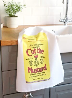 Cut the mustard tea towel