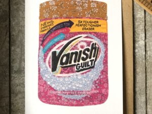 Vanish greetings card