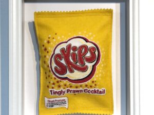 Skips original artwork by Emma Giacalone framed
