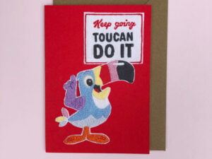 Toucan do it cereal greetings card