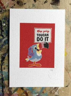 Toucan do it cereal print