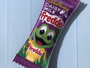 Freddo chocolate bar Embroidered 3D Artwork