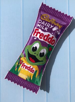 Freddo chocolate bar Embroidered 3D Artwork