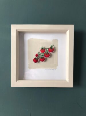 Vine Tomato 2 – original embroidered artwork