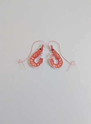You’re shrimply the best prawn pair artwork
