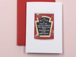 Better to admit you walked through the wrong door - greetings card