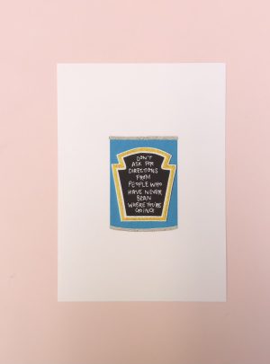 Different Directions – Baked Bean Print