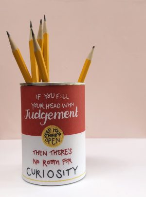 Stay Curious – Printed Label Tin