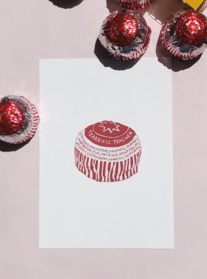 Tea-rrific Teacher Print