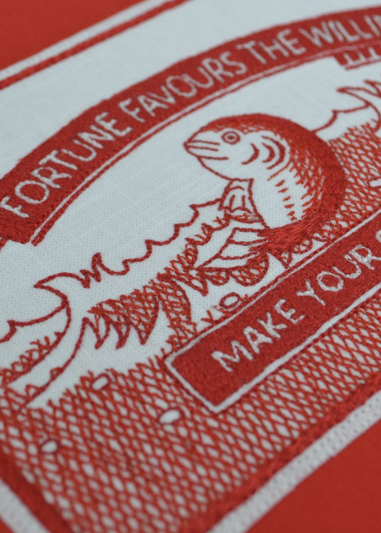 Make Your Own Luck - Fortune Fish Print